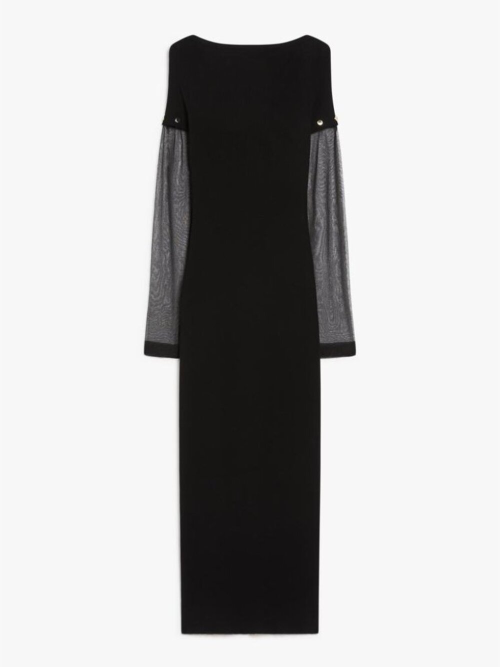 Max Mara Sportmax Long Dress In Viscose Tag Size M Women